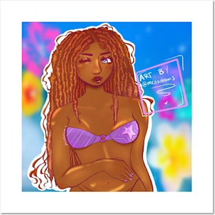 Beach Babe! Posters and Art